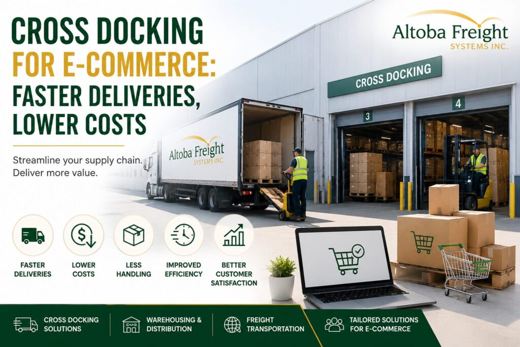 Cross Docking for E-commerce Faster Deliveries, Lower Costs