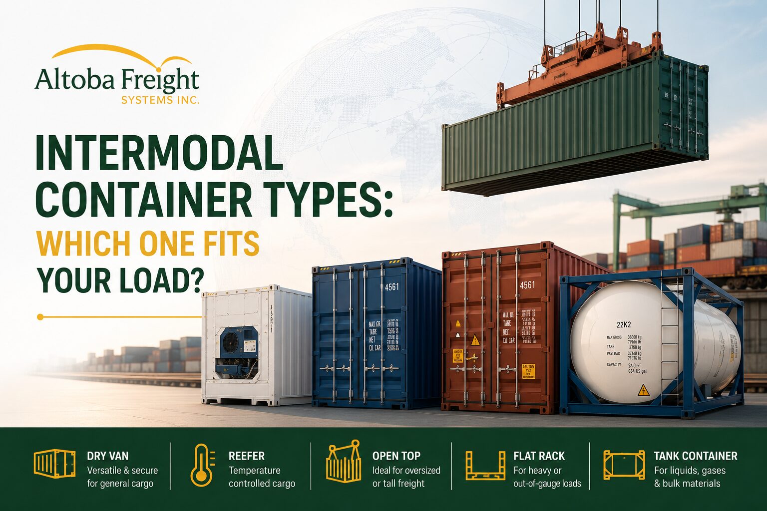 Intermodal Container Types Which One Fits Your Load